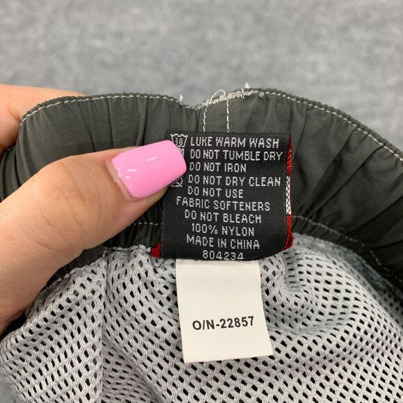 First Ascent Hiking Shorts Mens L Large Green Brief Lined Nylon Active Outdoor - Picture 8 of 10